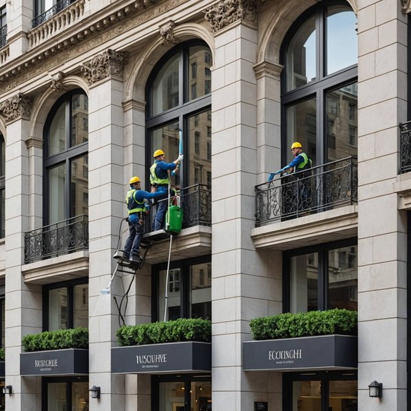 Guide Complet pour un Nettoyage de Façade Impeccable: Astuces pour Rafraîchir l'Esthétique de Votre Bâtiment